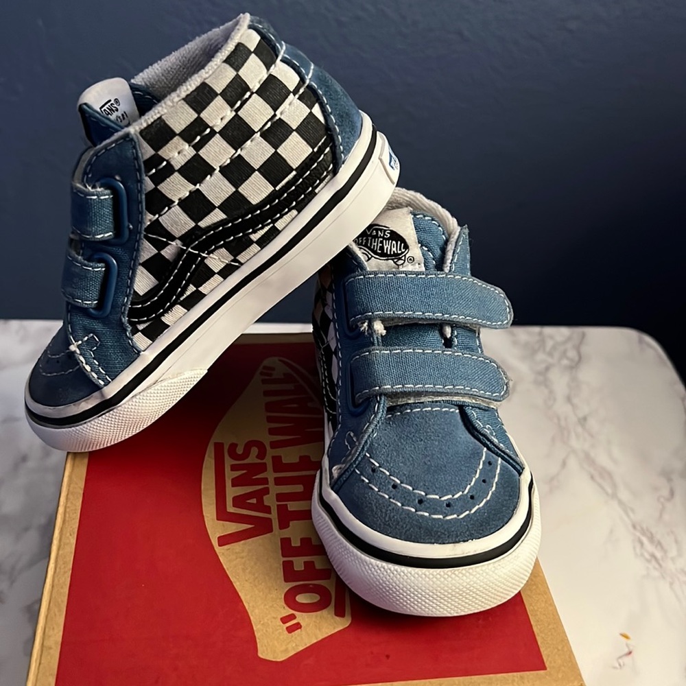 Sk8-mid Checkboard Vans